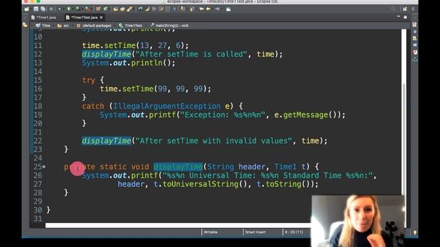 4) IllegalArgumentException and default constructors in Java | Java with Ali