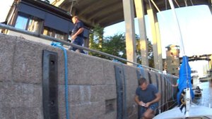 Перегон яхты из Швеции в Россию| Проходим шлюзы Стокгольма, выходим в море на Shipman 28