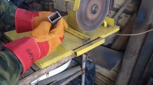 Испытания алмазного диска. Режем железо и дерево