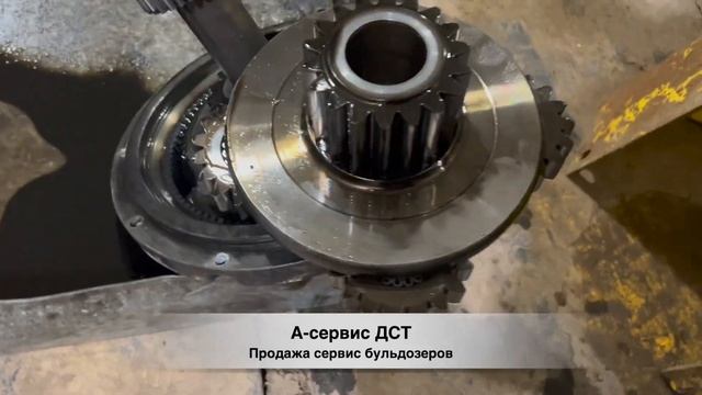 Дефектовка бульдозера ДСТ УРАЛ ГСТ 9 капрем