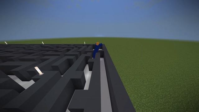 Rainbow Friends vs. Team Cartoon Cat | Minecraft (MAZE CHASE!) смотреть онлайн