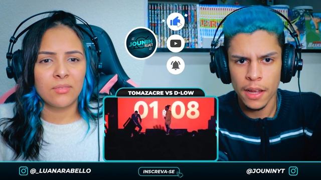 TOMAZACRE vs D-LOW | BATALHA DE BEATBOX | [React em Casal] ? смотреть онлайн