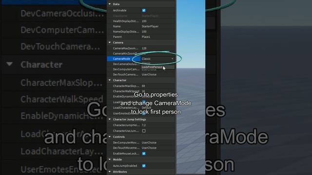 First Person | Roblox Studio Tutorial
