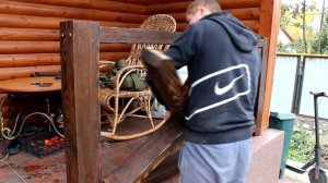 Деревянные ограждения для крыльца dikayamebel.ru