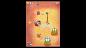 Cut the Rope: Time Travel Level 4: Ancient Egypt 3 Stars Walkthrough