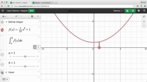 Learn Desmos: Integrals
