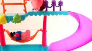 Свинка Пеппа мультик с игрушками на русском В Аквапарке игры для детей