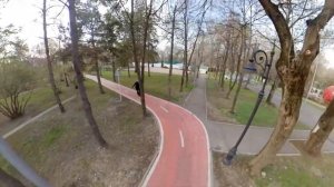 Покатушки на моноколесе в парке Горького