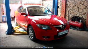 Ошибка P0037 замена 2 датчика кислорода на Mazda 3 1,6 Мазда 3 2008 года