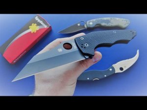 Злой нож для самообороны Spyderco YojUmbo