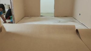 Как укладывается Мармолеум