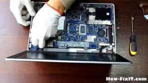 Dell Latitude E6320, E6420, E6520 Disassembly, Fan Cleaning and Thermal Paste Replacement