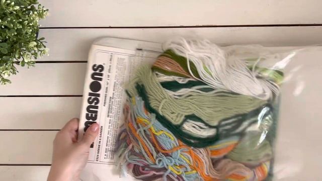 Вышивальная неделя 9-15 сентября/ Финиш Lanarte и шерстяной гобелен Dimensions смотреть онлайн