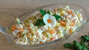 Вот уже 50 лет в нашей семье салат _Оливье_ готовится исключительно по этому рецепту