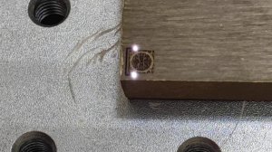 Микро гравировка клише 5mm -  На Лазерном станке JPT50LP  f163