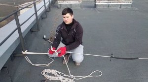 Какой узел используют альпинисты-высотники на крыше