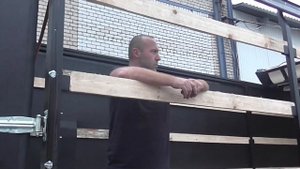 Европлатформа 6м с загрузками. Растентовка Газели