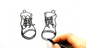 Как нарисовать ОБУВЬ / Рисуем  обувь / How to draw shoes