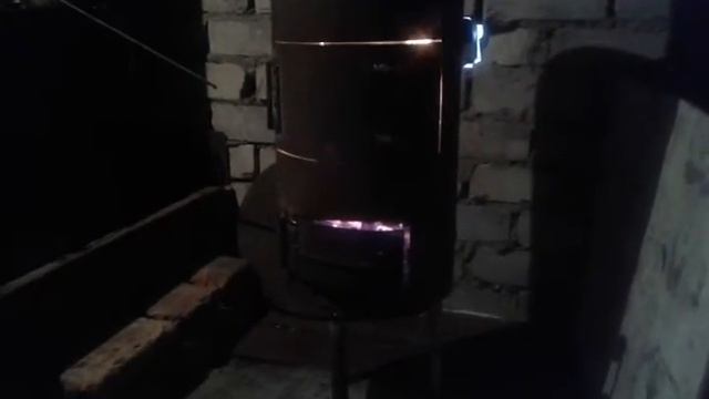 Буржуйка своими руками из газового баллона смотреть онлайн