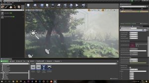Volumetric Fog Туман Unreal Engine 4