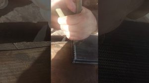 чистка радиатор печки ДАФ 95