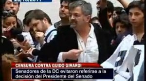 Guido Girardi pone su cargo a disposición del Senado