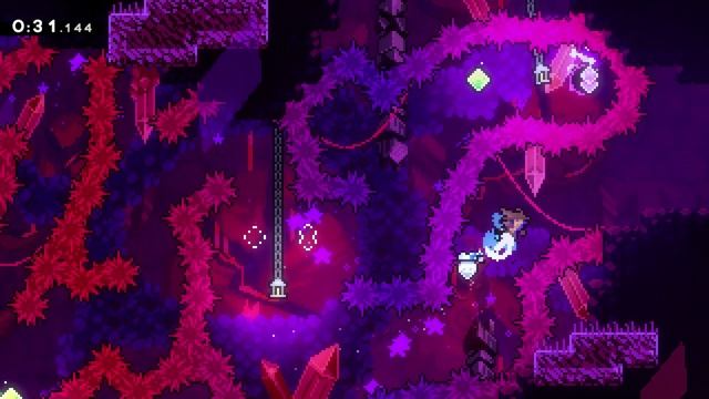 Celeste: Crystal Caverns by Toto00 Silver strawberry.