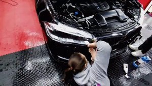 Оклеили оптику BMW в полиуретановую пленку Daytona