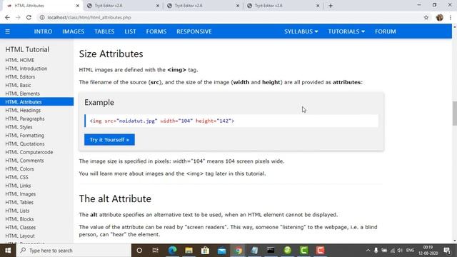 HTML Attributes
