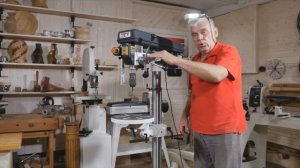 JET JDR-34F, JDR-34 Радиально-сверлильный станок по дереву обзор