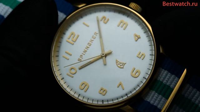 Обзор кварцевых часов Spinnaker SP-5026-02, SP-5026-05, SP-5026-06, SP-5026-07 смотреть онлайн