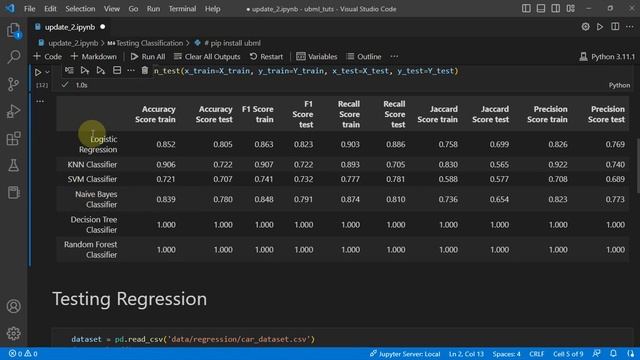 Automating Machine Learning # 02 | Train All Classification Models in a Single Command with ubml