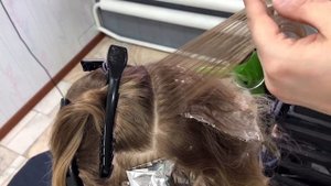 Расчёска для мелирования от gera shop/ красим