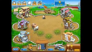 Веселая ферма. Печем пиццу , 68 уровень (Немецкая 1)