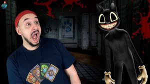 НИКОГДА НЕ ИГРАЙ В ЭТУ ИГРУ: SCARY CARTOON CAT! ПАПА РОБ ИГРАЕТ В МУЛЬТЯШНОГО КОТА!