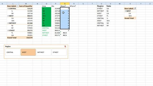 Excel - Slicers to Control Bar of Pie Second Plot - Episode 1857