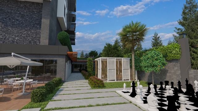 GUZEL 2000 УЮТНЫЙ ЛЮКС КОМПЛЕКС ОТ ЗАСТРОЙЩИКА В 600 МЕТРАХ ОТ МОРЯ