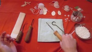 DIY/ Цветок из ткани своими руками / Композиция "Шик" / Мастер класс /