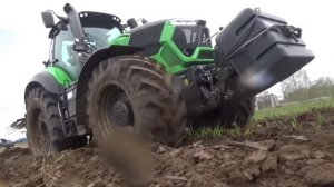 Один из самых больших и мощных трактатов. Deutz FaHr TTV