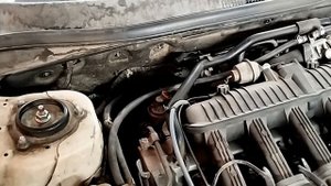 epica 2008 2.5: проверка уровня масла за 8000 пробега.