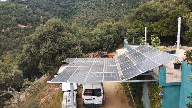 СОЛНЕЧНАЯ СТАНЦИЯ 10 КВТ В ЖИРОНЕ