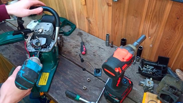 Не заводится бензопила! НАШЛИ ПРИЧИНУ смотреть онлайн