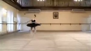 Anastasia Nikitina. Satanella variation. Vaganova Academy. 2007.