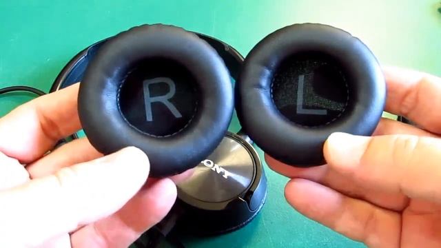 Наушники Sony MDR ZX100. Замена амбушюр.