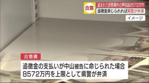 広島中央署 8572万円盗難事件、被害金を広島県警が弁済へ