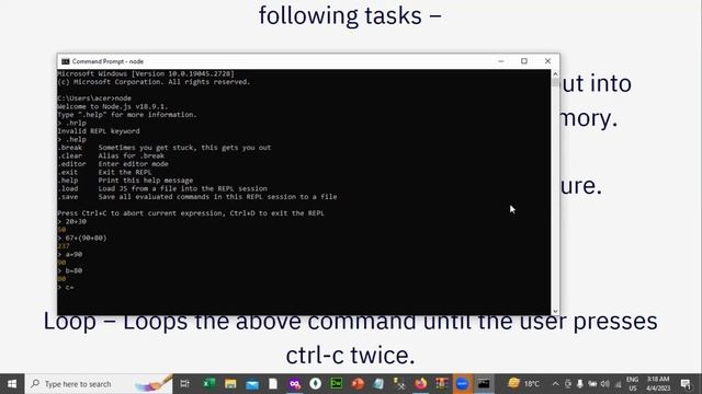 7. REPL In Node Js|REPL In Node Js In Hindi|Node Js Tutorial In Hindi