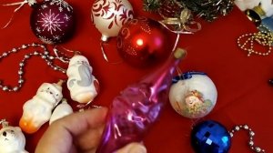 Елочные игрушки из детства.  Новый год. New year#Christmas