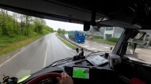 POV TRUCK DRIVING / Renault Range T/T-Series / Italy
