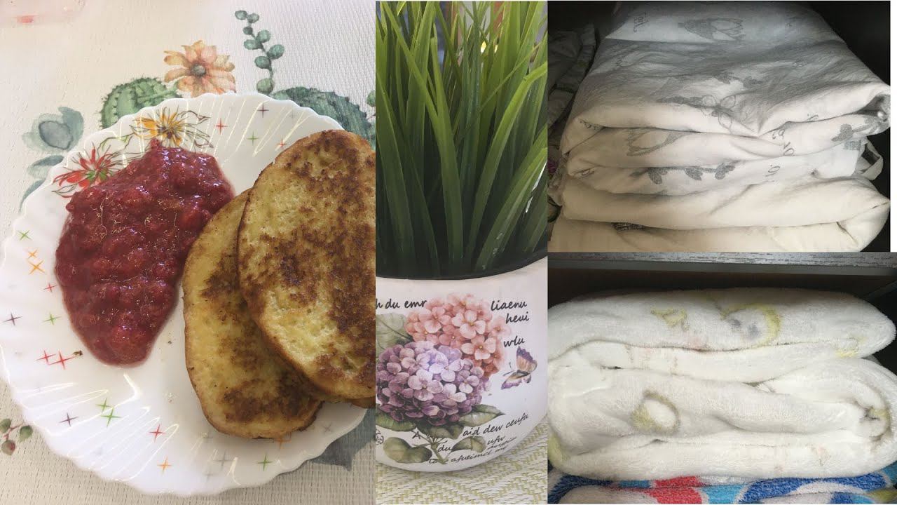 Как сложить простынь на резинке /Пеку лепешки с сыром/ Разбила форму для выпечки