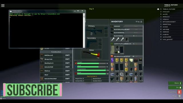 ROBLOX DEADMIST 2 HAX/SCRIPT | DEADMIST 2 GUI | WALKSPEED,ESP,AIMBOT,BTOOLS | 26/4/2019 | смотреть онлайн